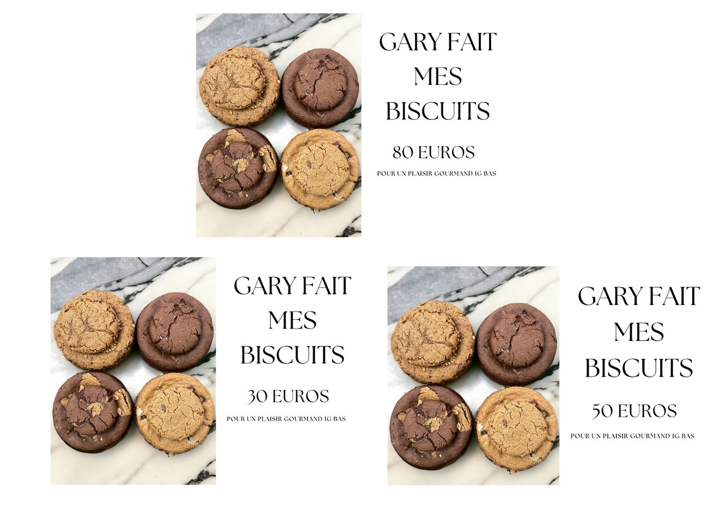 Les cartes cadeaux numérique pour faire plaisir de GARY Fait Mes Biscuits